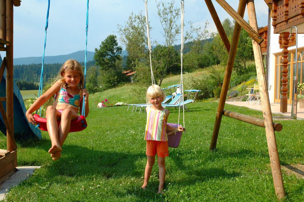 Wellness Ferienwohnungen Zellertalblick Drachselsried Εξωτερικό φωτογραφία